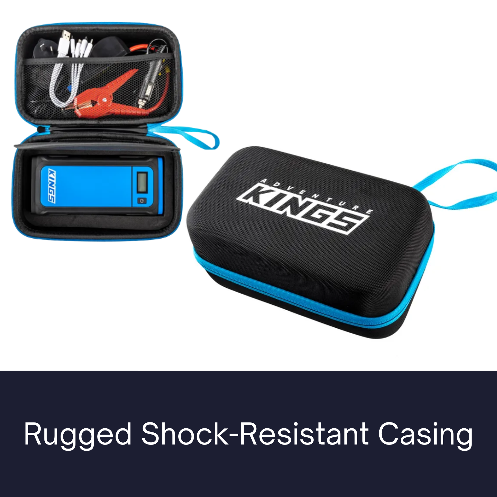 1000A Lithium Battery Starter Jump Starter Portable USB Power Torch