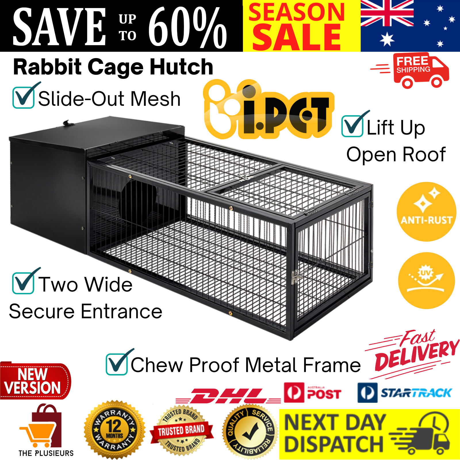 ipet rabbit hutch