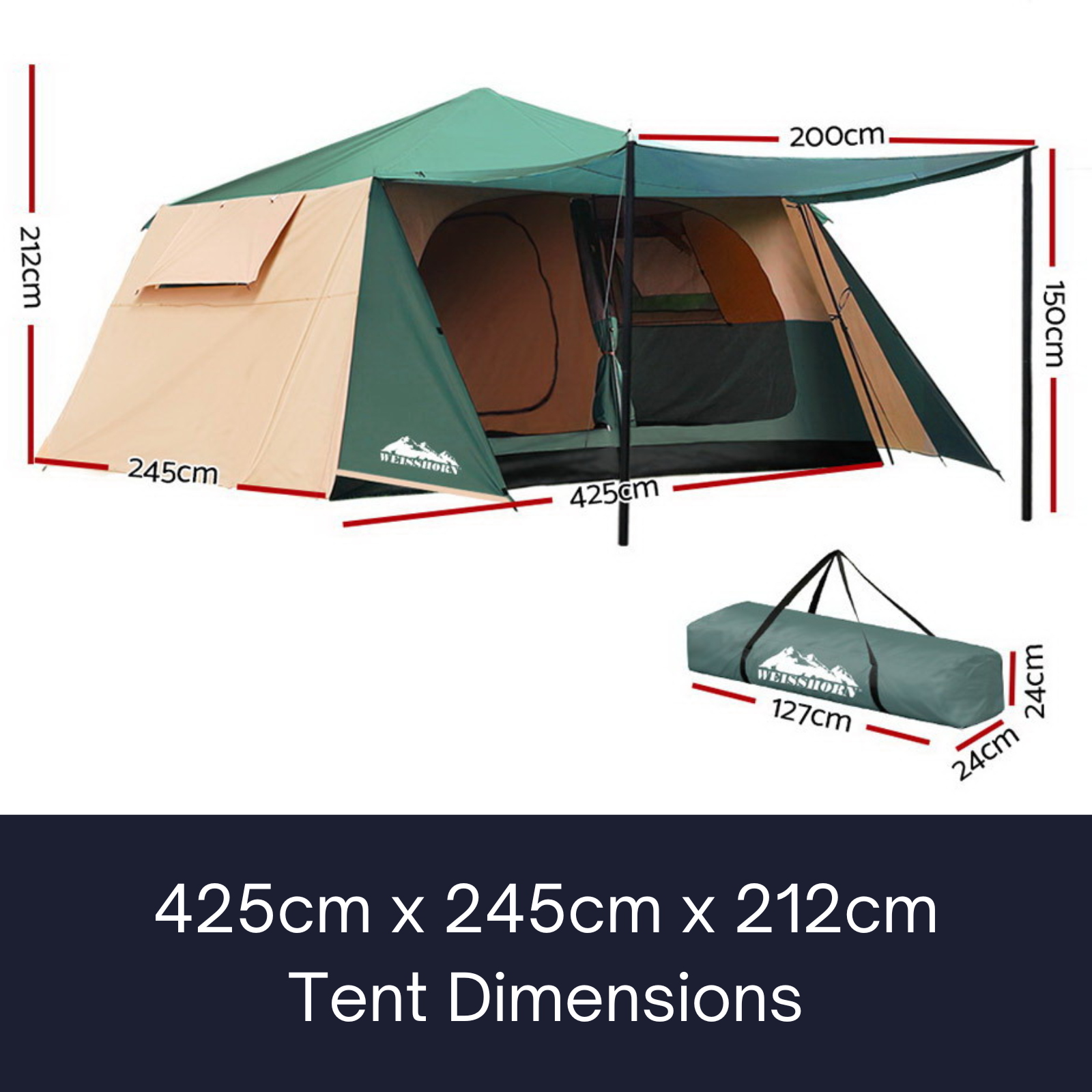 Weisshorn Camping Tent