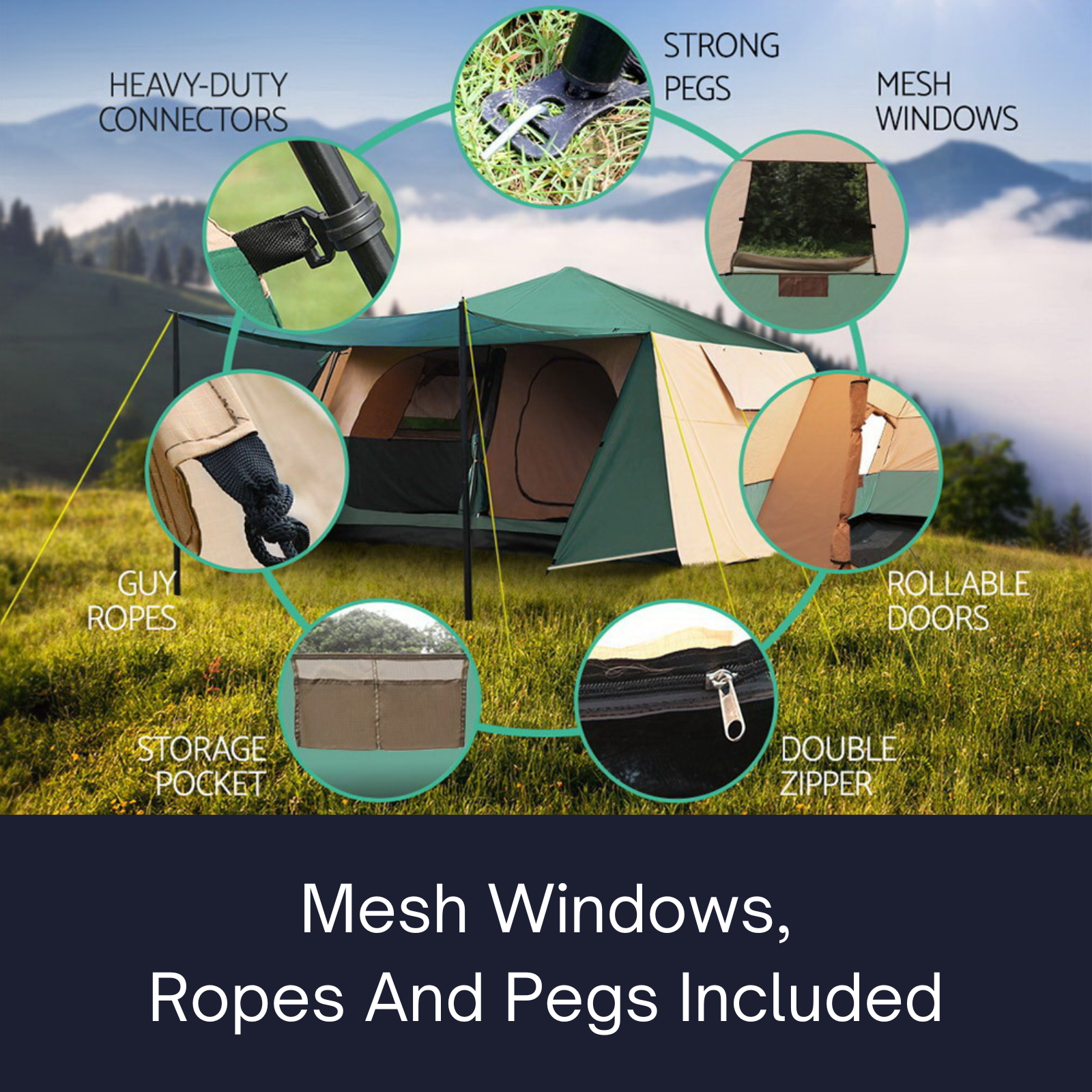 Weisshorn Camping Tent