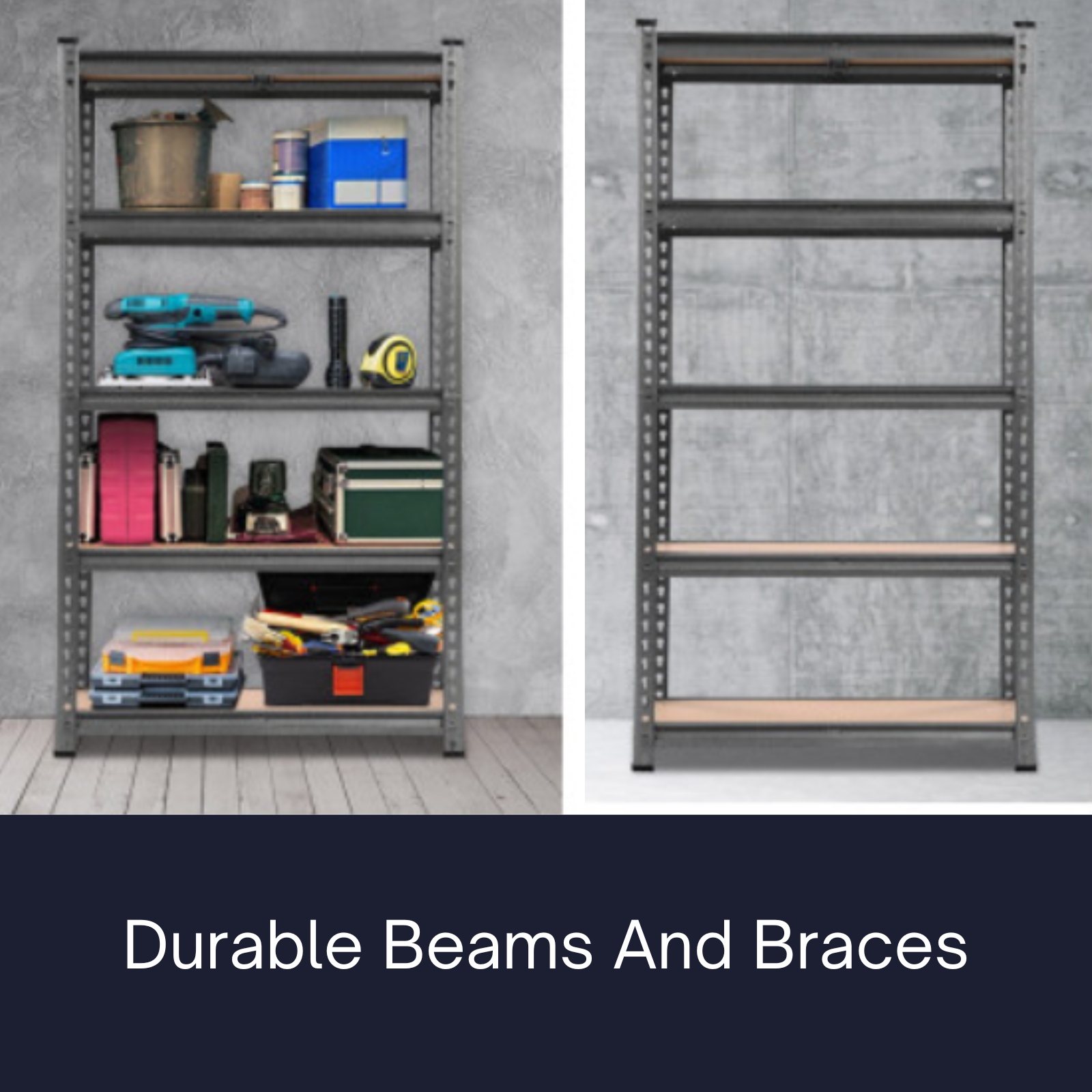 Giantz 1.5M Metal Steel Shelf